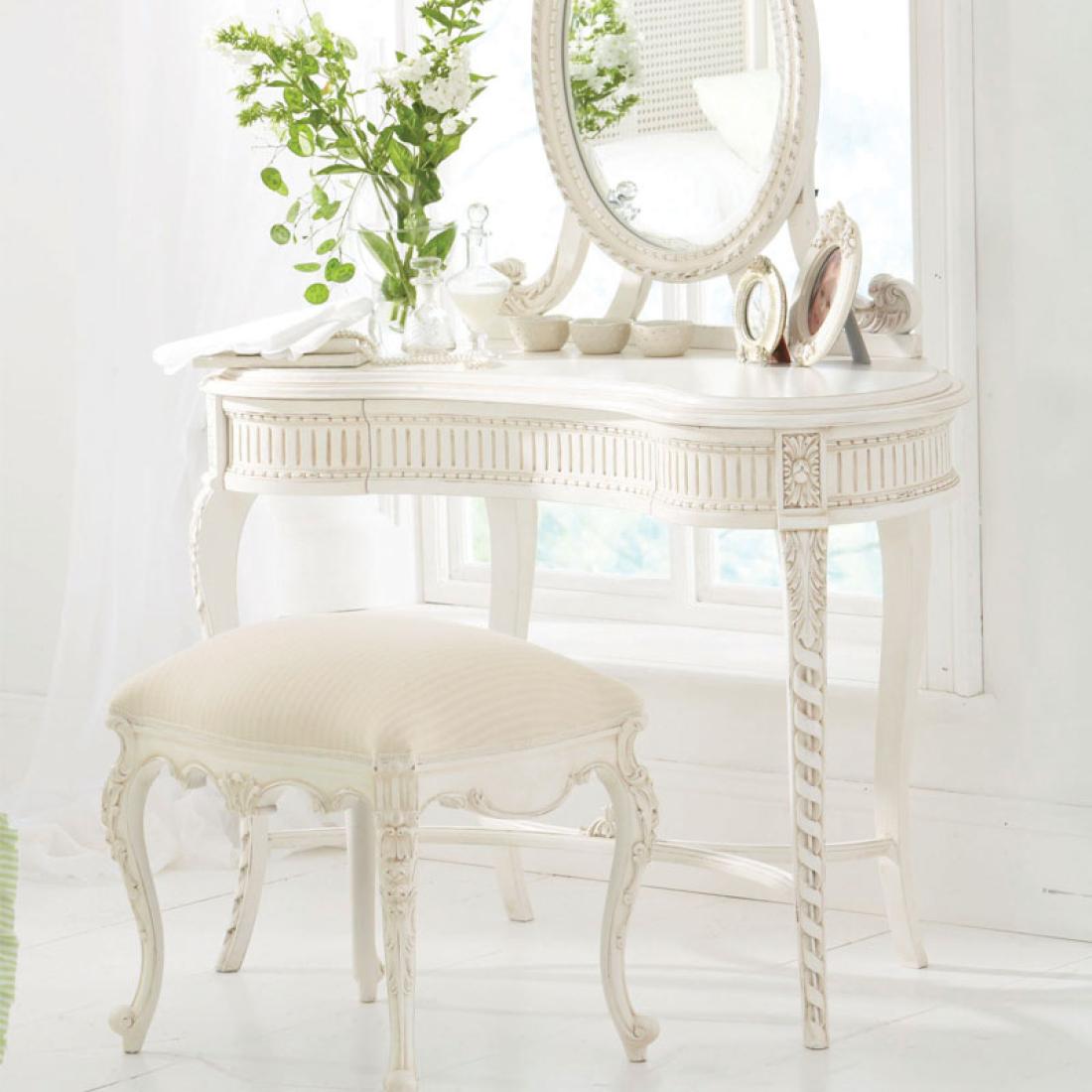 White company sales dressing table